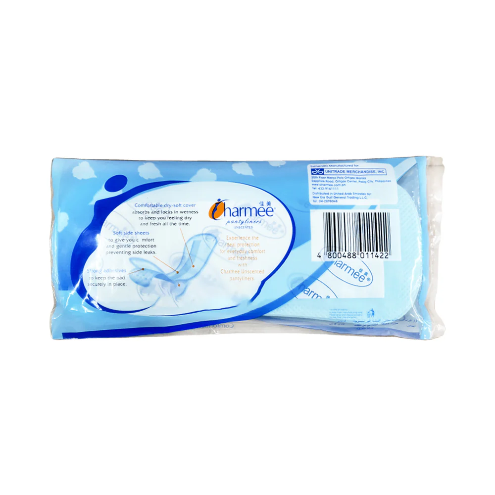 Charmee Pantyliners Regular Unscented 8's - Image 2