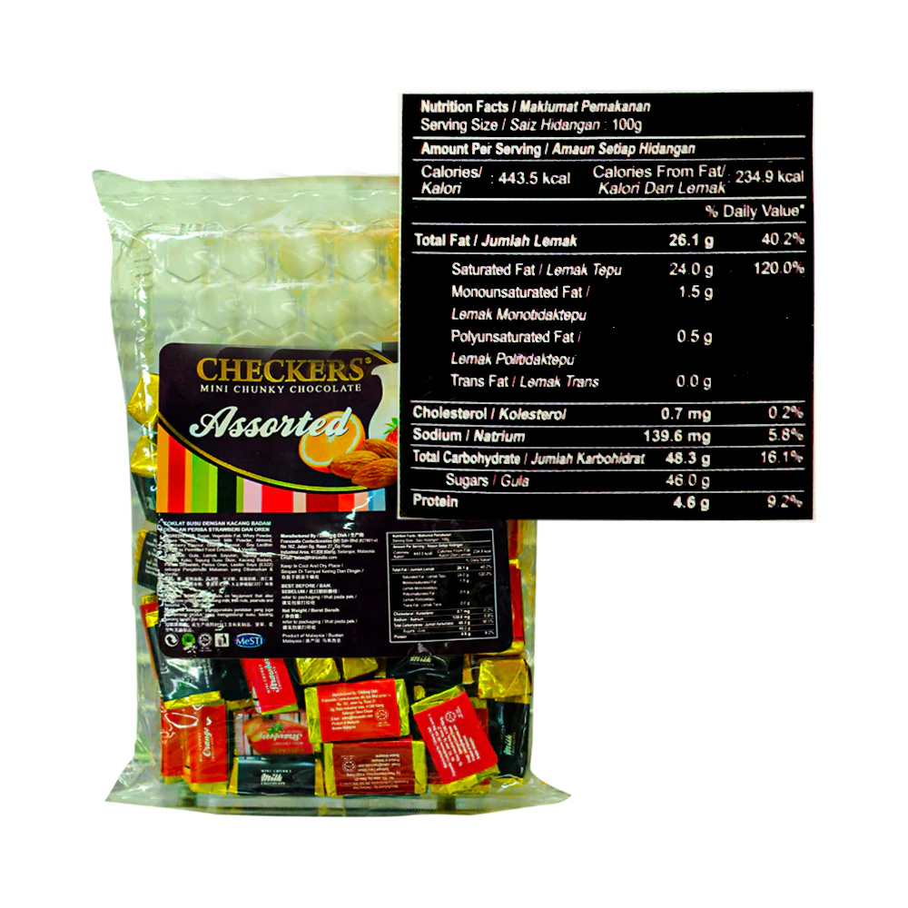 Checkers Mini Chunky Chocolate Assorted 500g - Image 2