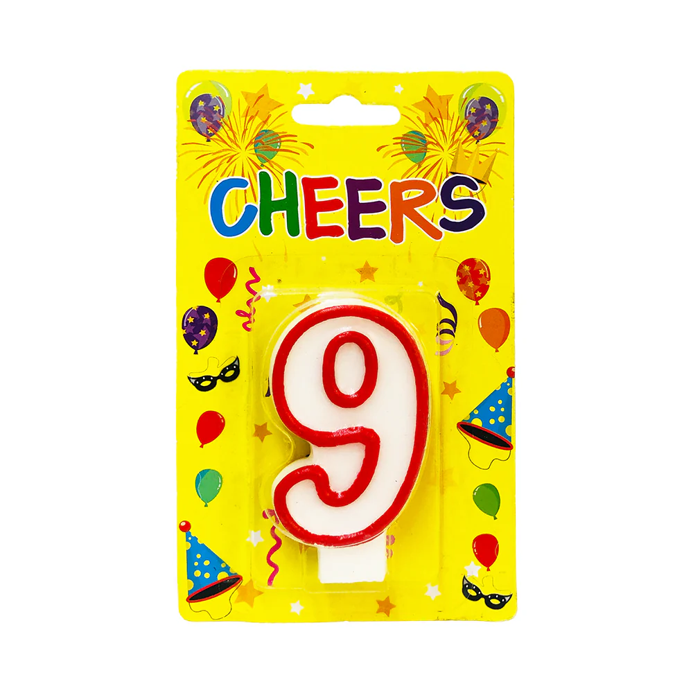 Cheers Numeral Candle - Image 4