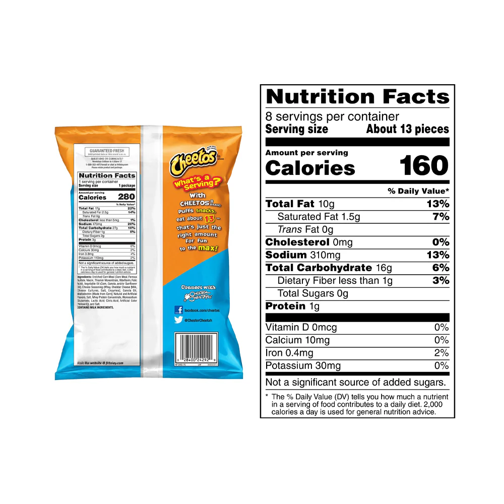 Cheetos Corn Puffs 200g - Image 3