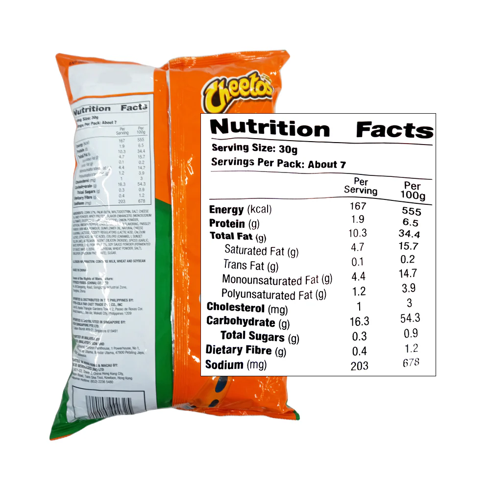 Cheetos Crunchy Cheddar Jalapeño 215g - Image 2