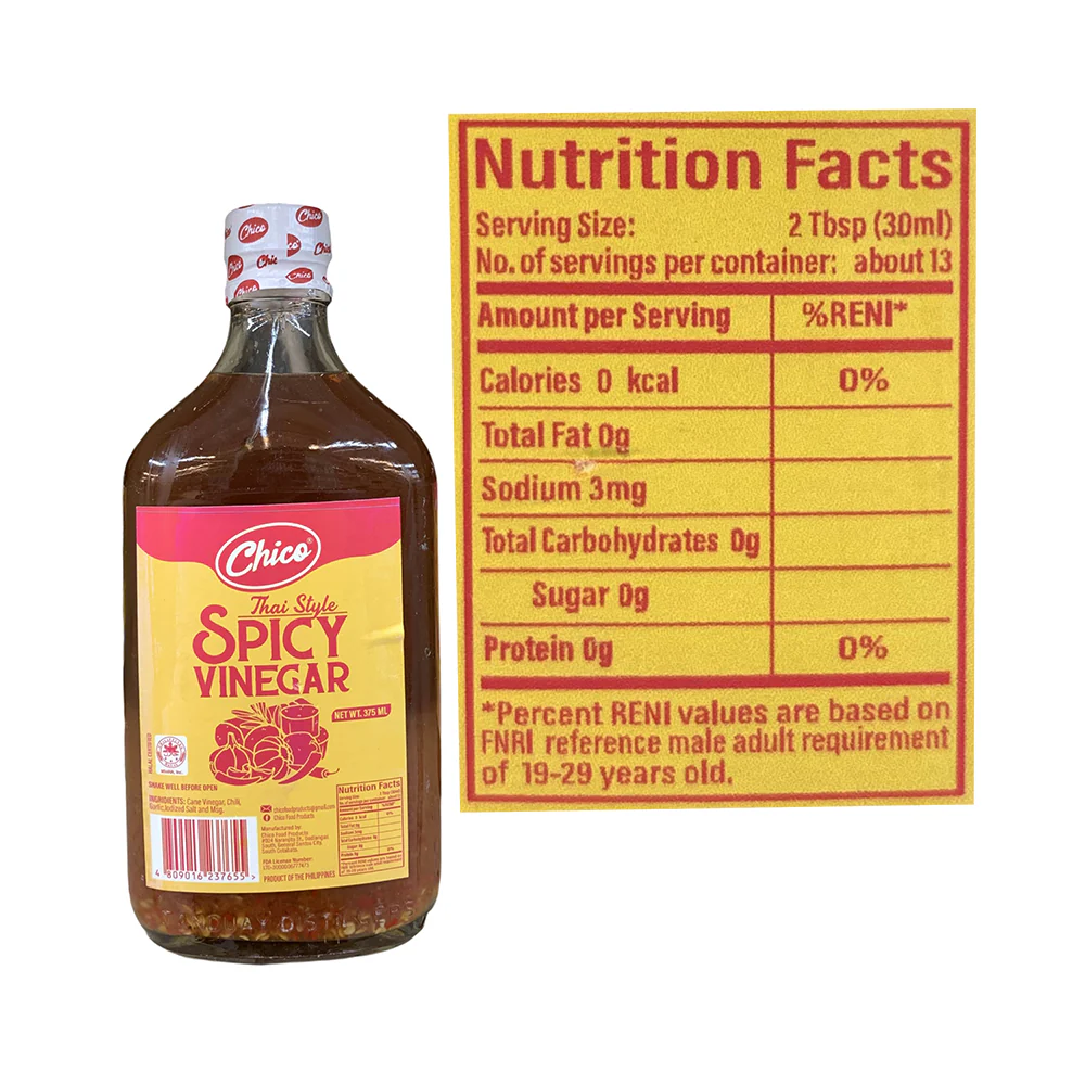 Chico Spicy Vinegar 375ml - Image 2