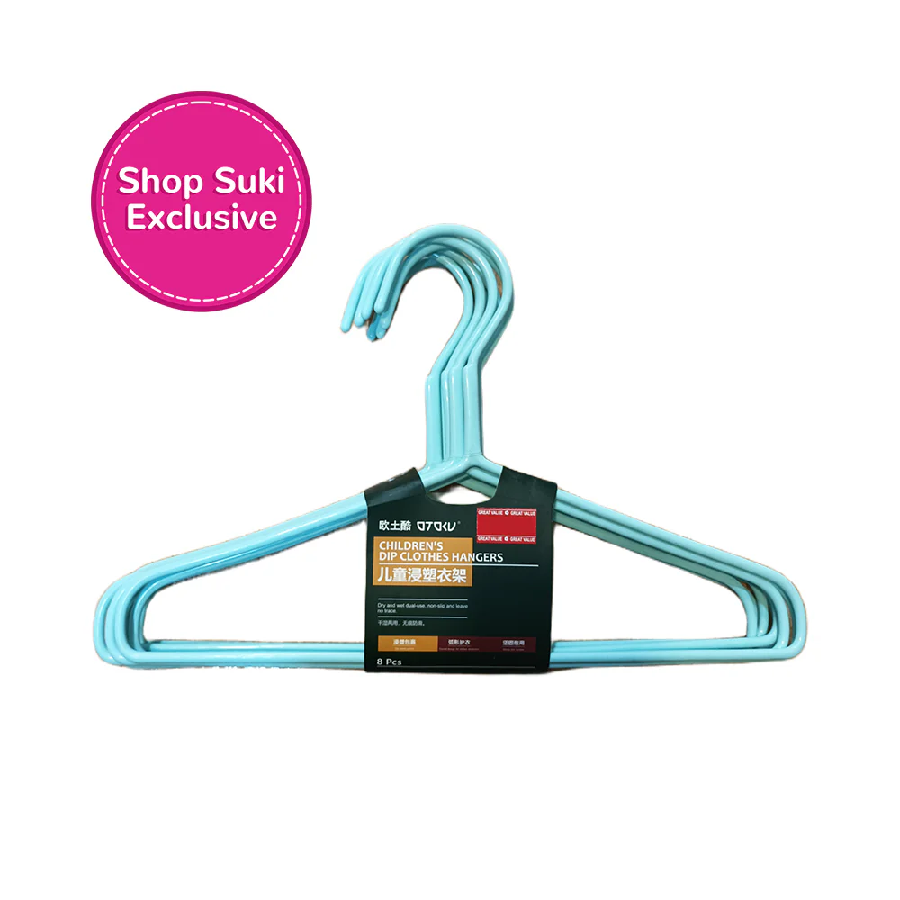 Children's Dip Clothes Hangers 8's - Image 4