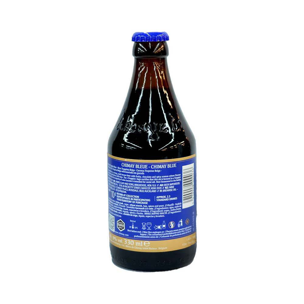 Chimay Beer Blue 330ml - Image 3