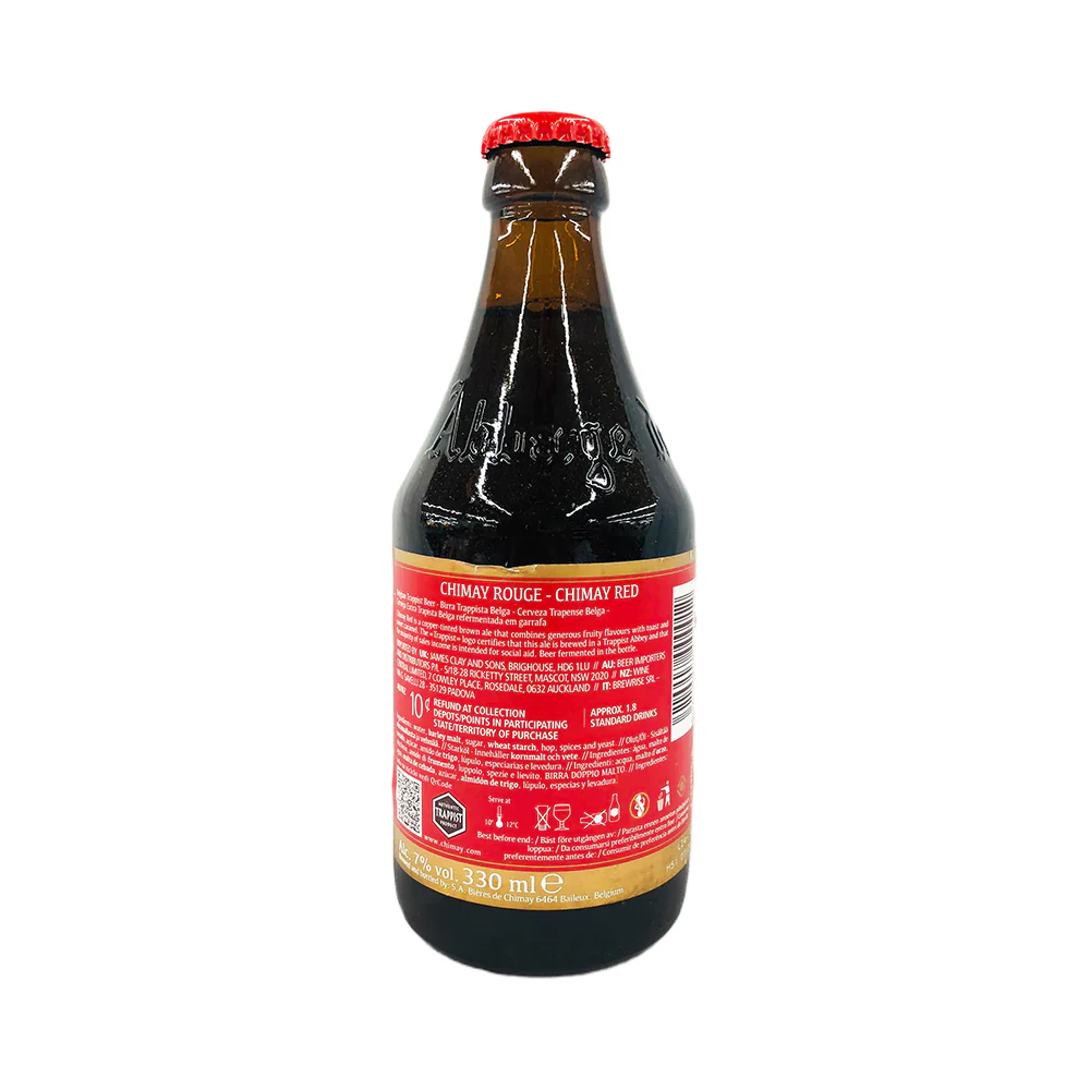 Chimay Beer Red Brown Ale 330ml - Image 3
