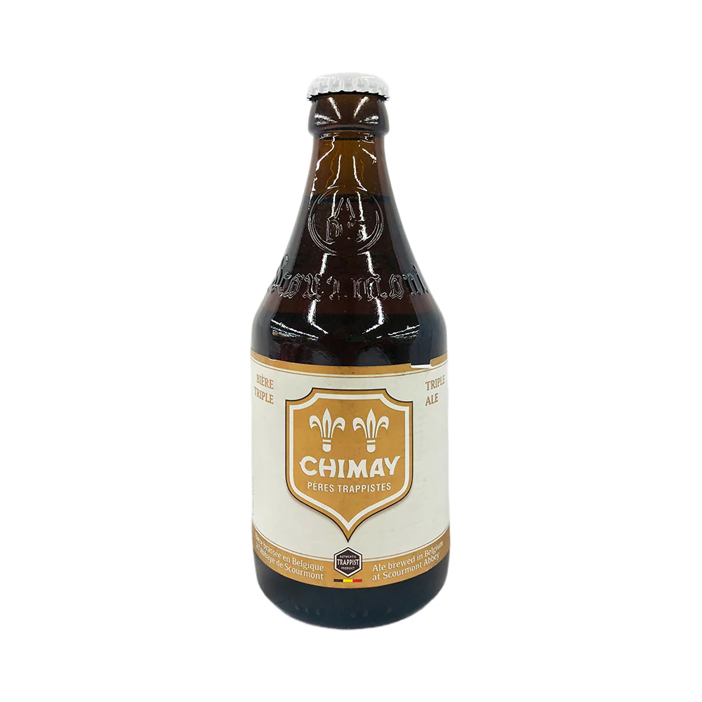 Chimay Beer Triple Ale White 330ml - Image 2
