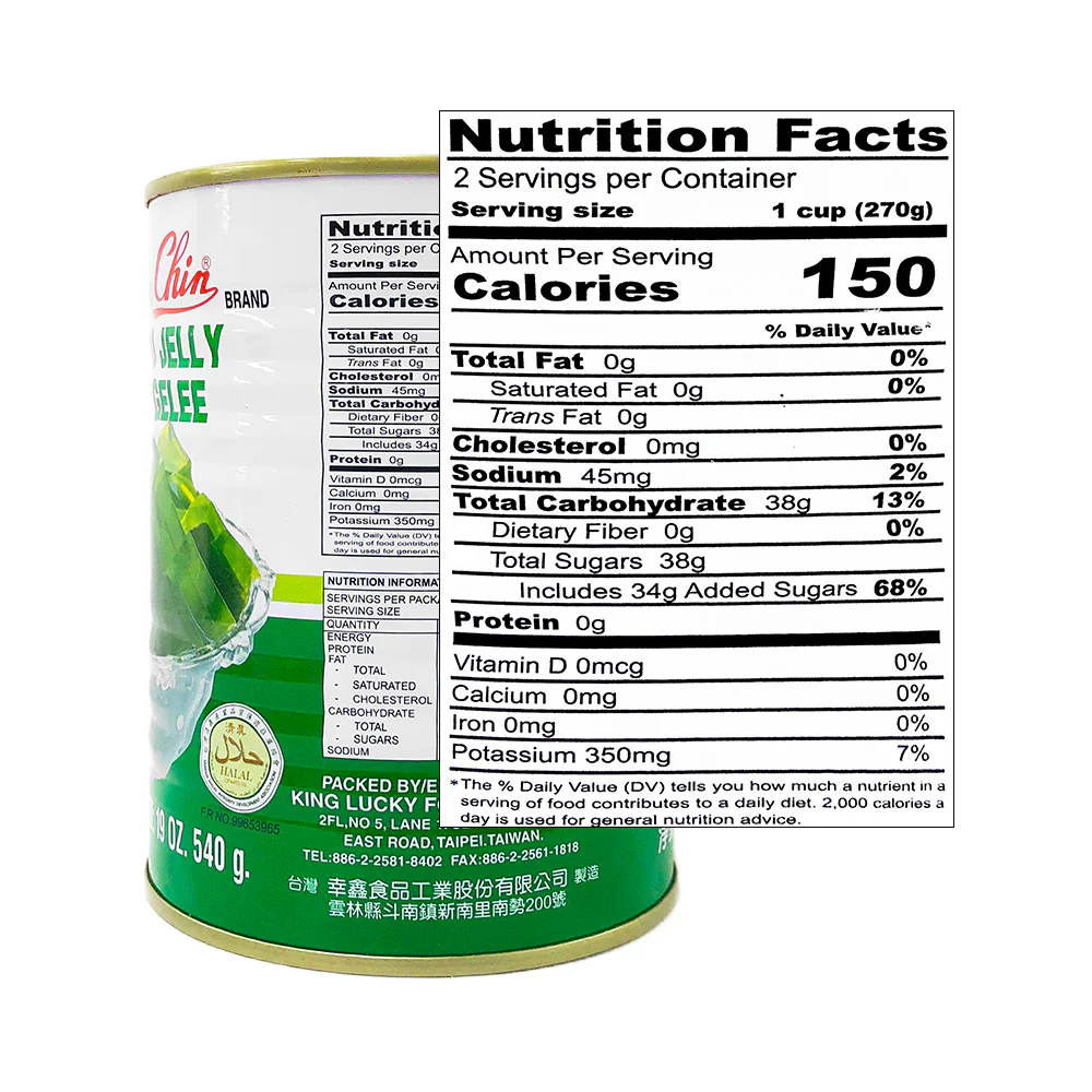 Chin Chin Grass Canned Jelly 540g - Image 4