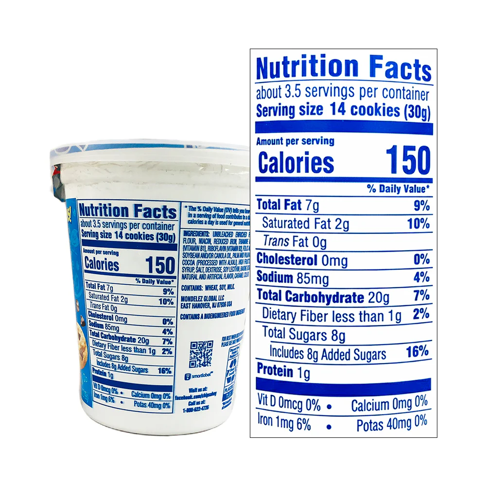 Chips Ahoy! Mini Chocolate Chip Cookies Go Paks 3.5oz - Image 2
