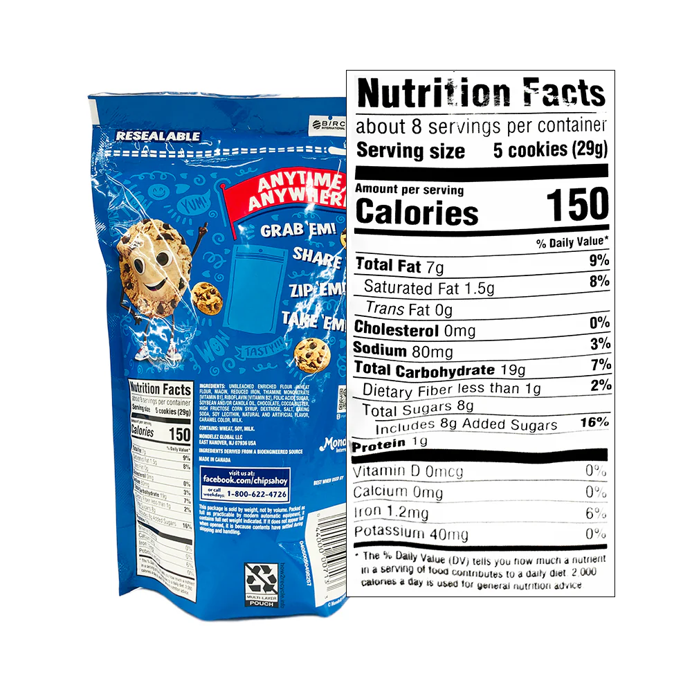 Chips Ahoy! Mini Chocolate Chip Cookies Resealable 226g - Image 2