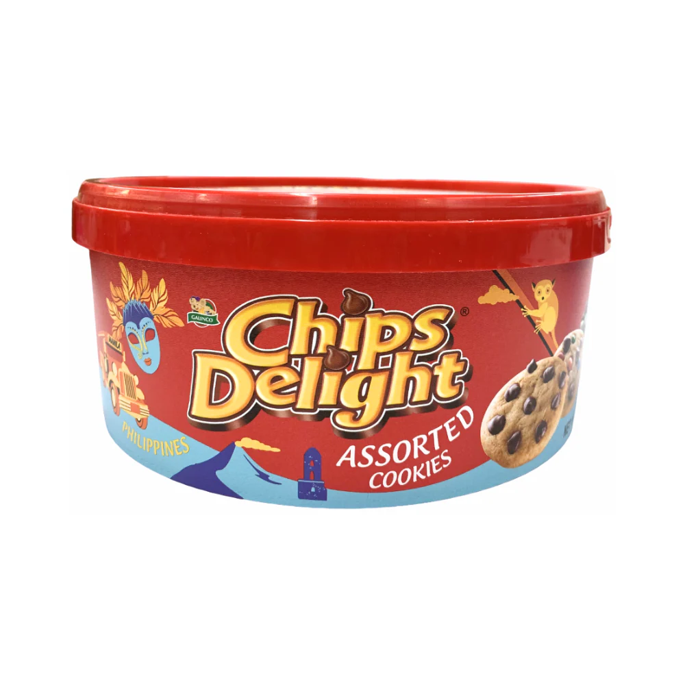 Chips Delight Assorted Cookies Tub 445g - Image 2
