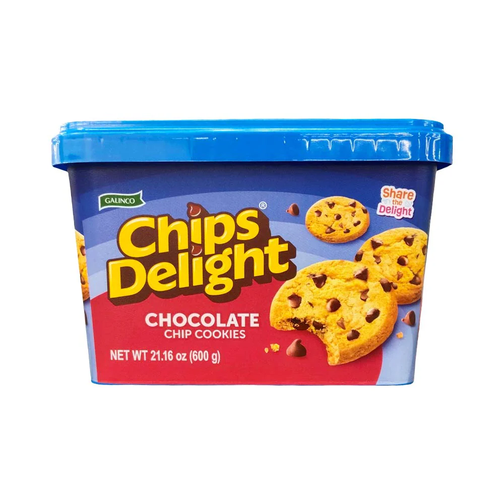 Chips Delight Chocolate Chip Cookies Tub 600g - Image 2