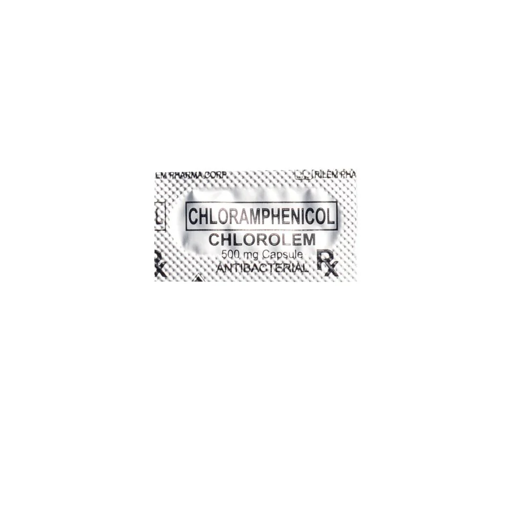 Chlorolem Chloramphenicol Capsule 500mg 1's - Image 2
