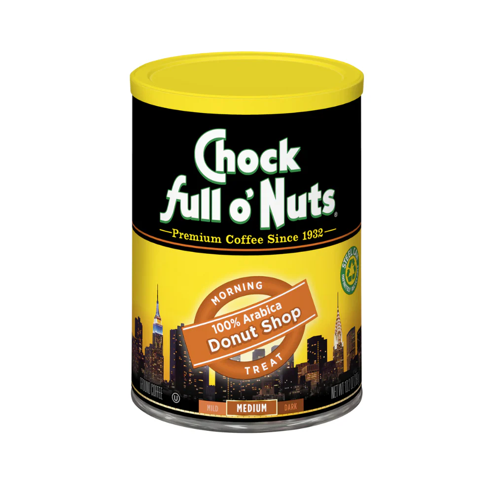 Chock Full O' Nuts Donut Shop Premium Coffee Medium 289g (10.2oz) - Image 2