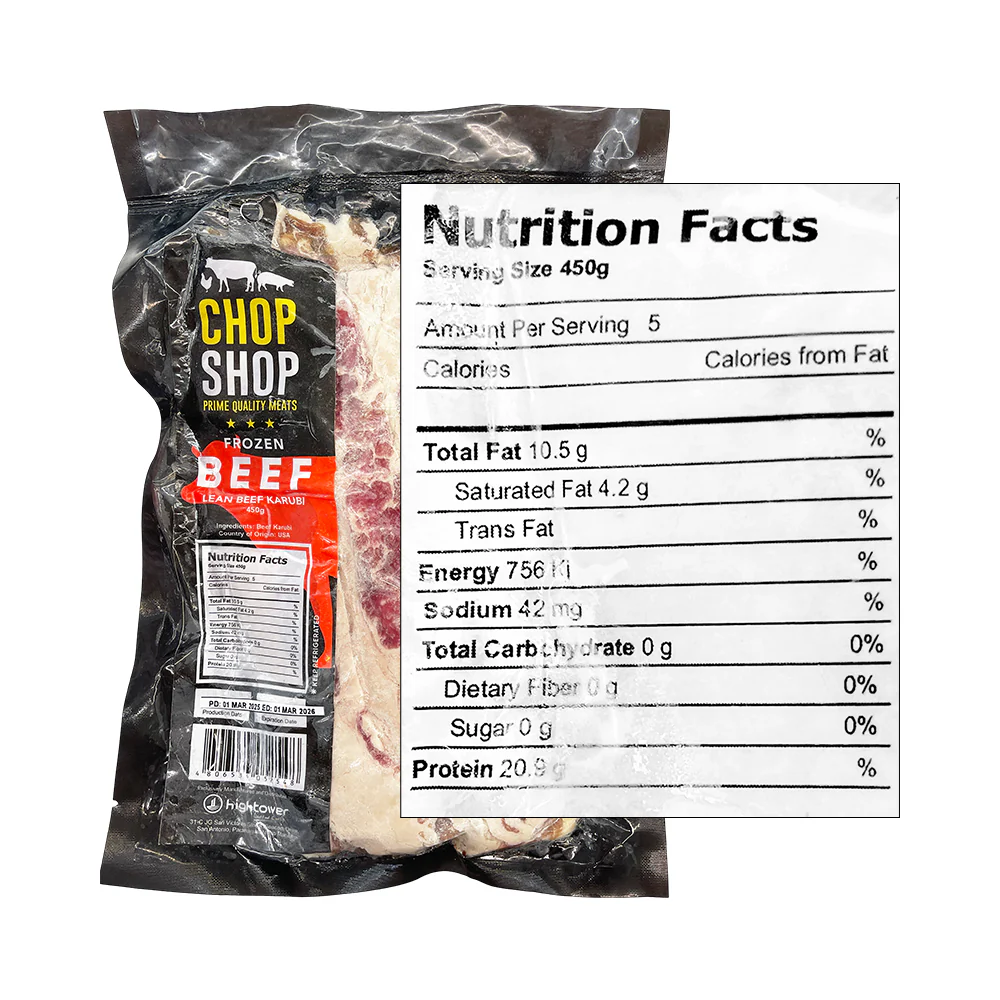 Chop Shop Beef Karubi Cut 450g - Image 2