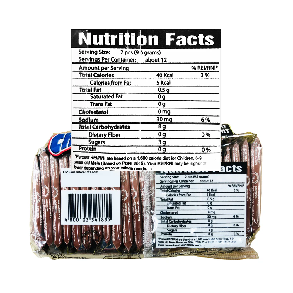Chubby Chewy Candy Chocolate 20's + 3 - Image 2