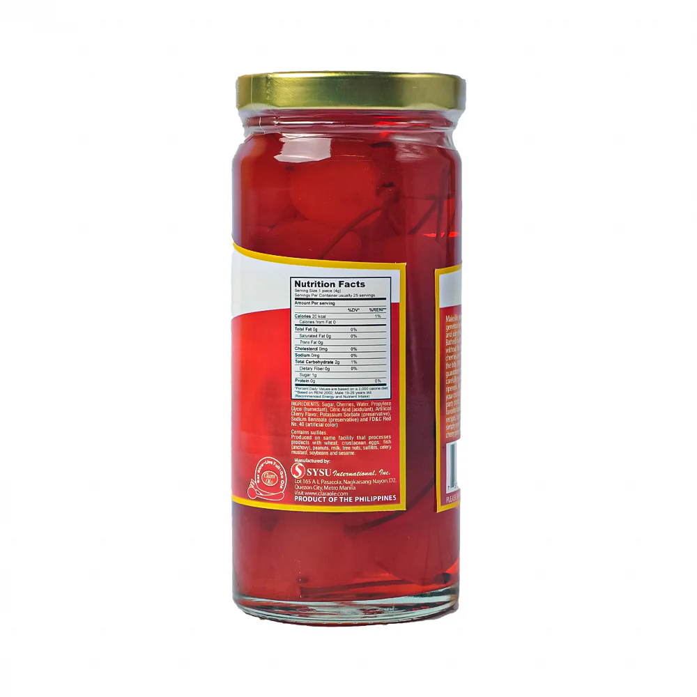 Clara Ole Maraschino Cherries 280g - Image 2