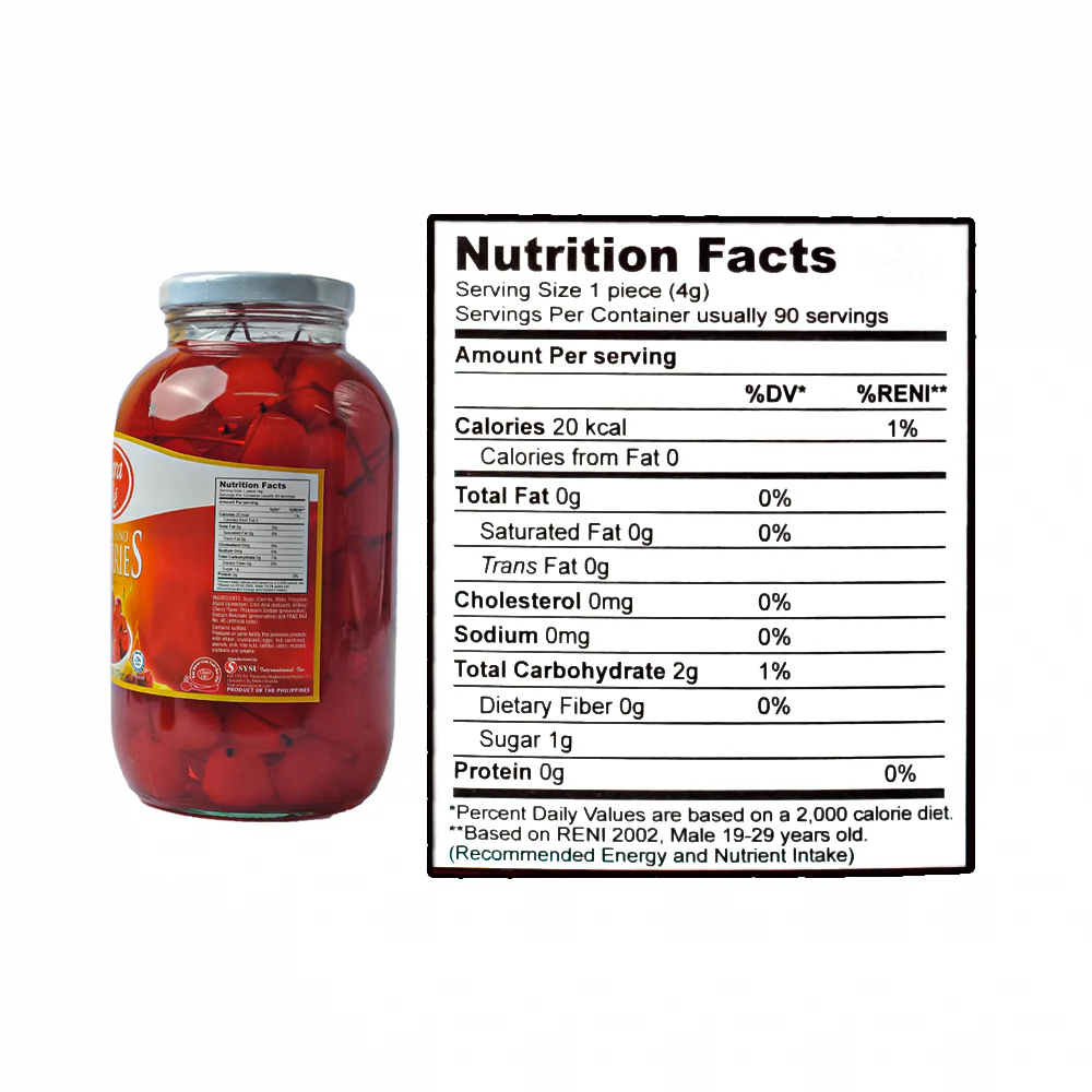 Clara Ole Maraschino Cherries 37oz - Image 3