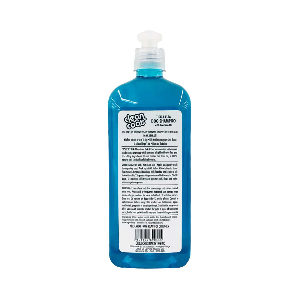 Clean Coat Dog Shampoo 500ml - Image 2