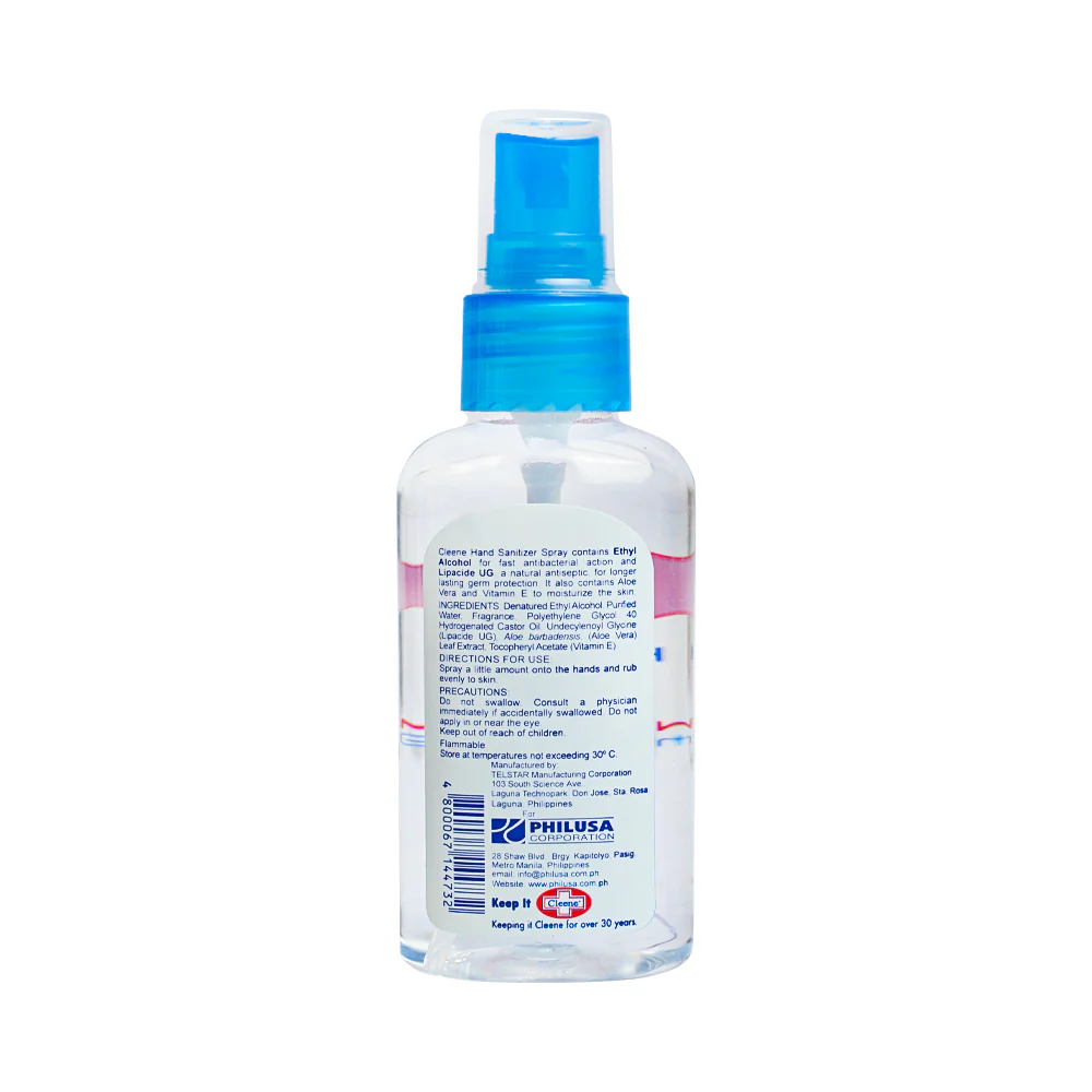 Cleene Cleansing Spray Zest 60ml - Image 2