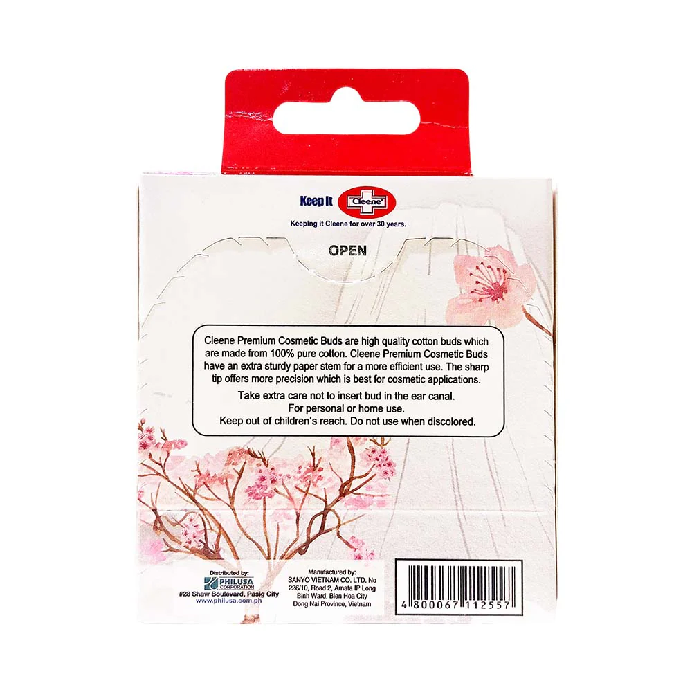 Cleene Premium Cosmetics Buds 200 Tips - Image 2