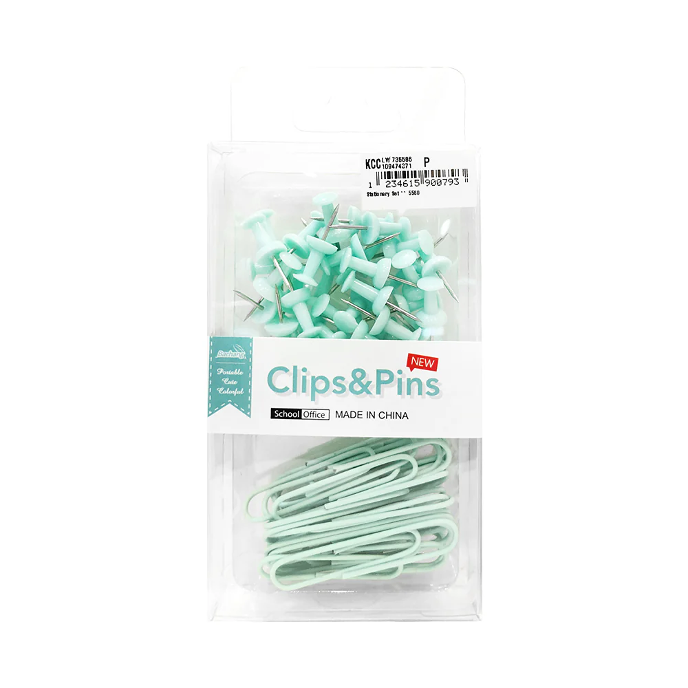 Clips and Pin Stationery Set 2 In 1 - Image 3