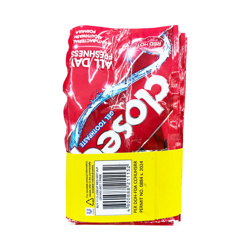 Close Up Toothpaste Red Hot 20g x 11's + 1 - Image 2