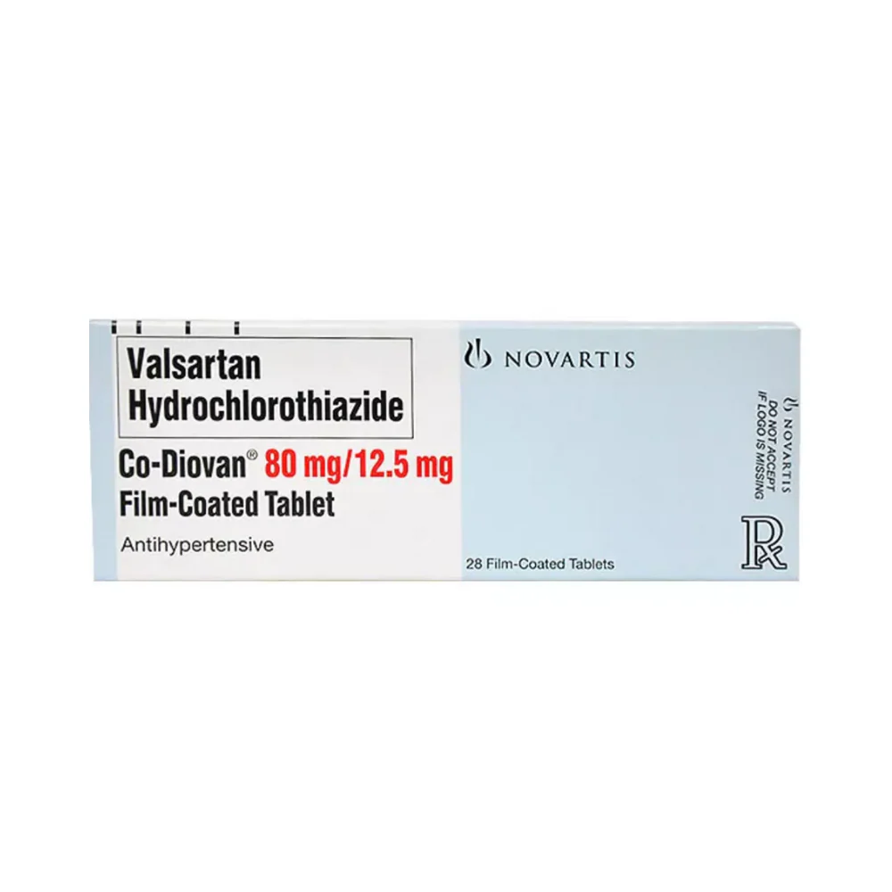 Co-Diovan Valsartan 80mg/12.5mg Tablet By 1's - Image 2