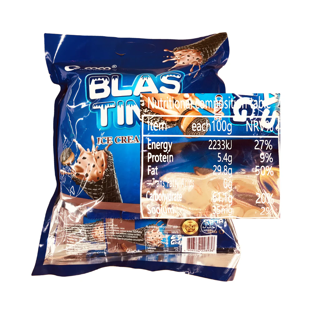 Coco Blast Ting Ice Cream Cone Chocolate 300g - Image 2