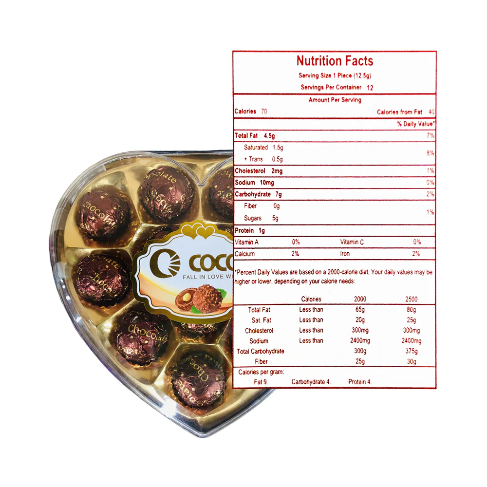 Coco Chocolate Heart Shaped 150g - Image 2