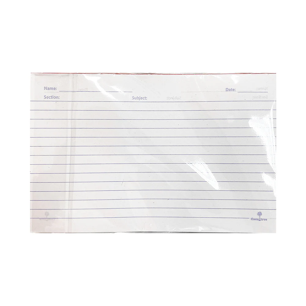 Coco Tree 1/2 Crosswise Quiz Pad 80 Leaves - Image 2
