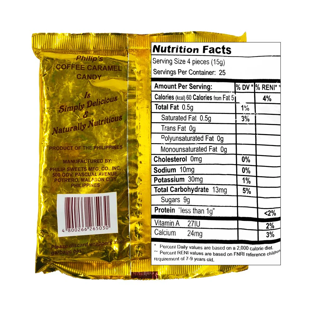Coffee Caramel Candy 100's - Image 2