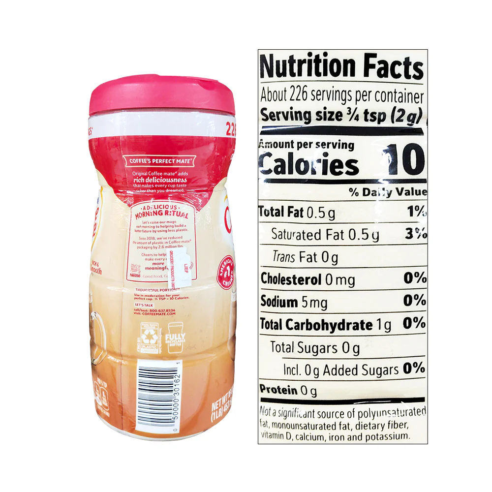 Coffeemate Coffee Creamer 453.5g (16oz) - Image 2