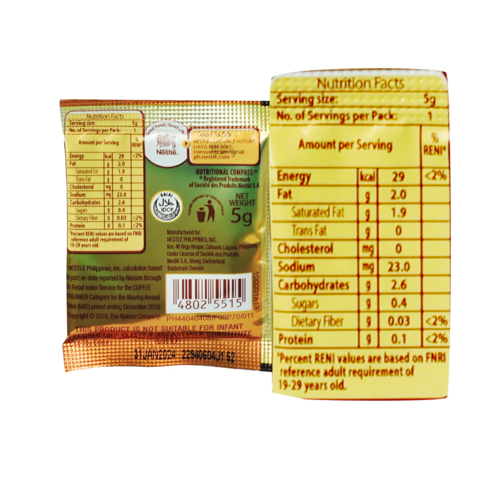 Coffeemate Coffee Creamer 5g x 12's - Image 2