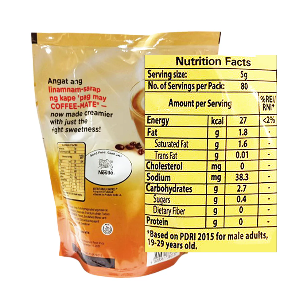 Coffeemate Coffee Creamer SUP 400g - Image 2