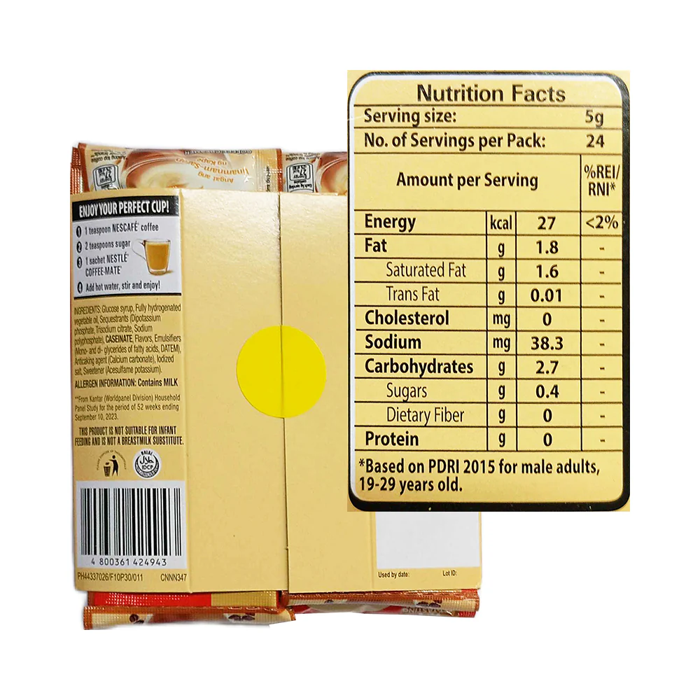 Coffeemate Creamer 5g x 24’s - Image 2