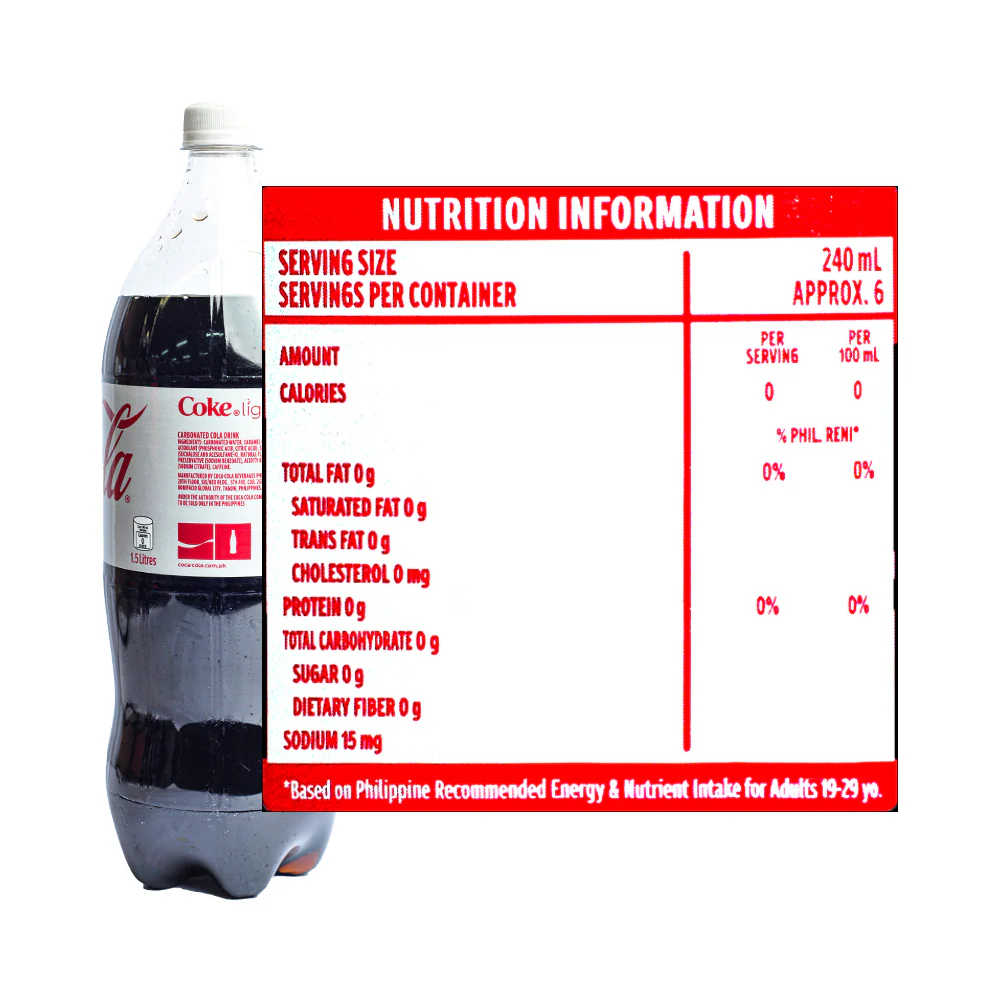 Coke Light 1.5L - Image 2