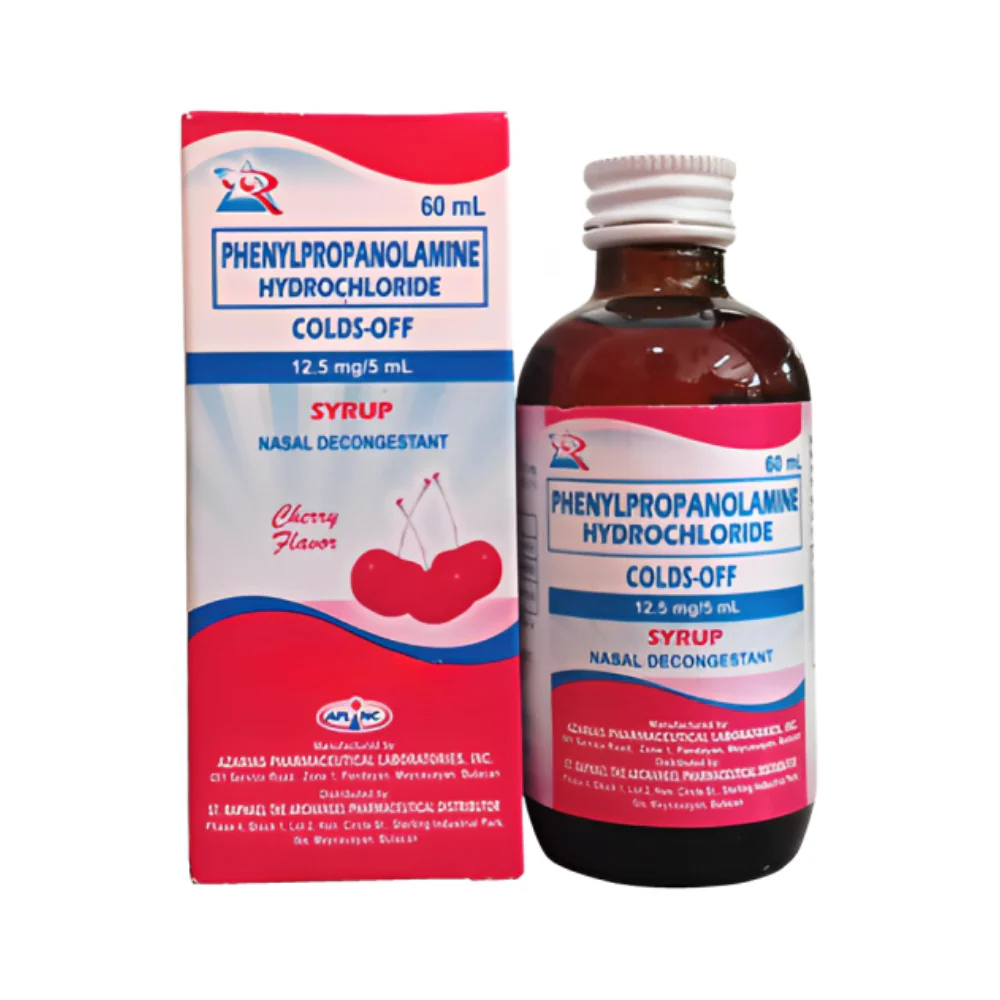 Colds-Off Phenylpropanolamine 12.5mg/5ml Syrup 60ml