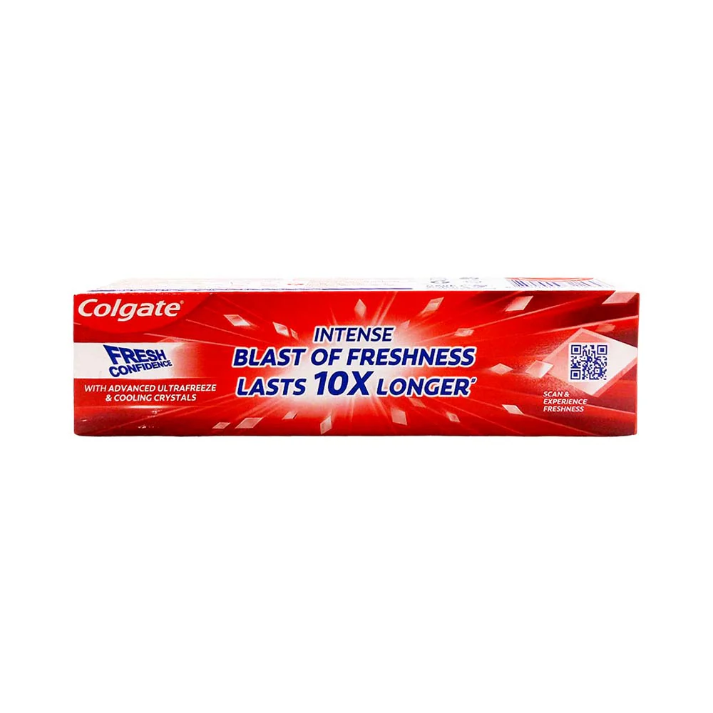 Colgate Fresh Confidence Toothpaste With Cooling Crystals Spicy Fresh 125g - Image 2