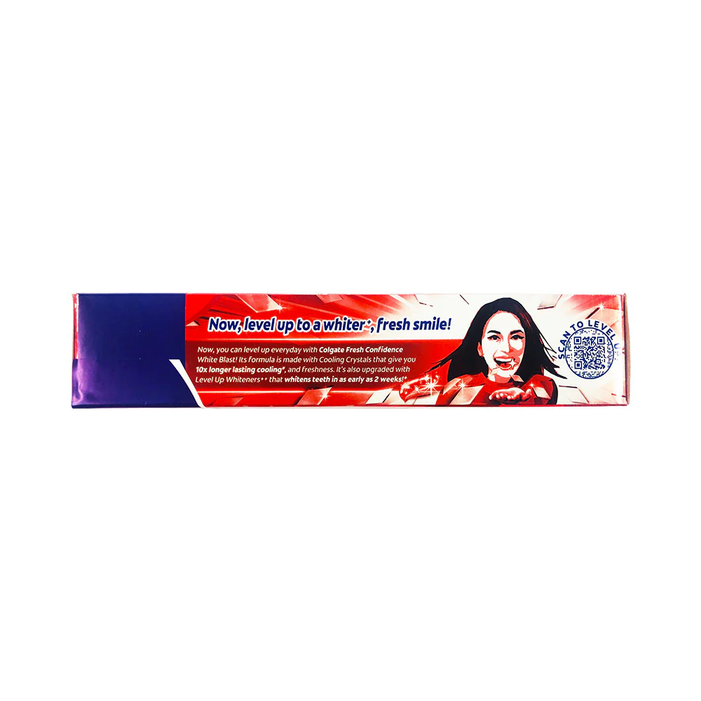 Colgate Fresh Confidence White Blast Spicy Fresh 150g x 2's - Image 3
