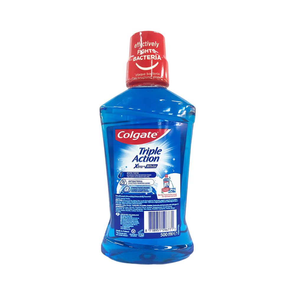 Colgate Mouthwash Triple Action Xtra White - Image 2