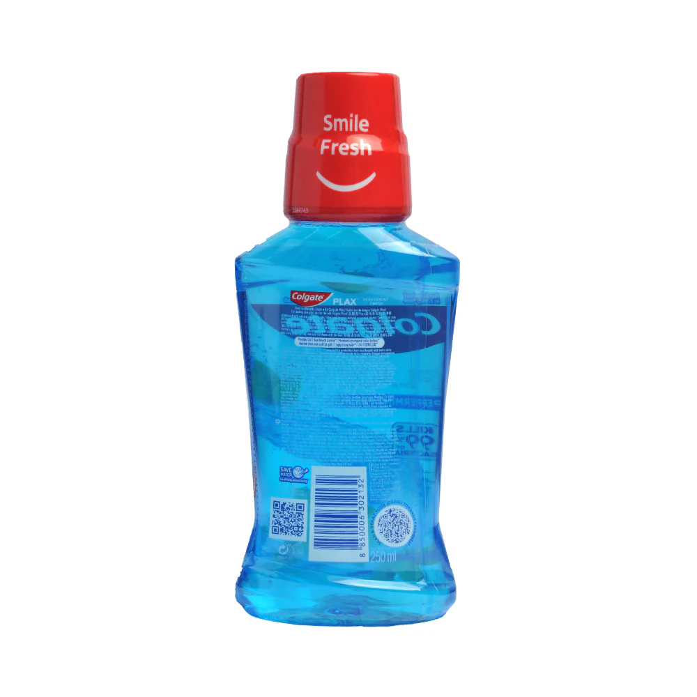 Colgate Plax Mouthwash Peppermint 250ml - Image 2