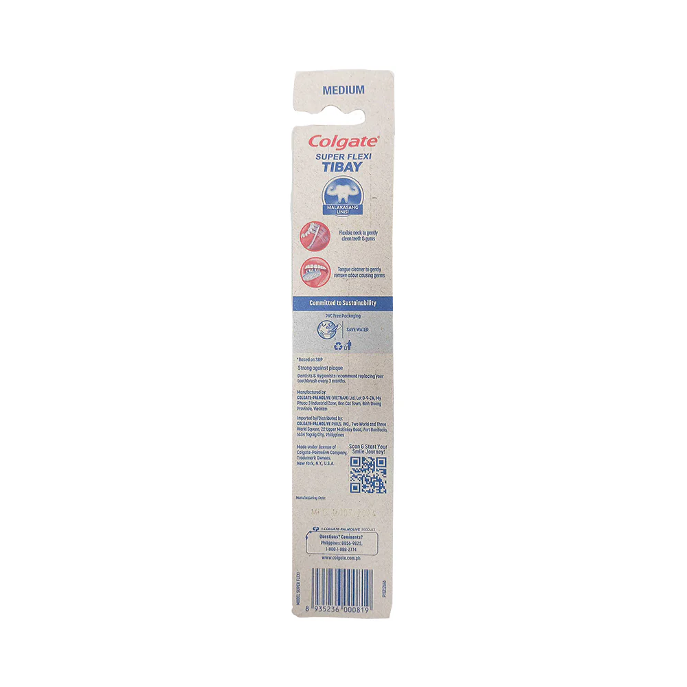 Colgate Super Flexi Toothbrush With Cap 2's - Image 2