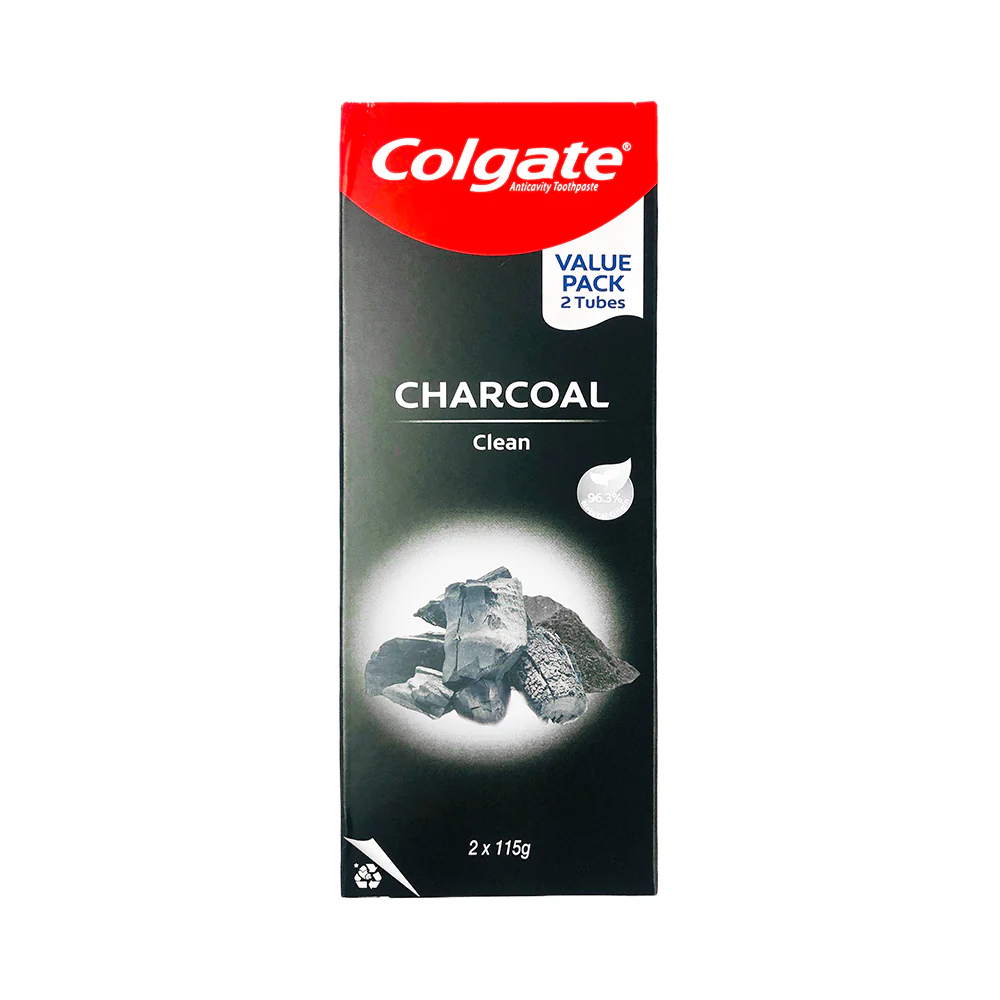 Colgate Toothpaste Charcoal Clean 115g x 2's - Image 3