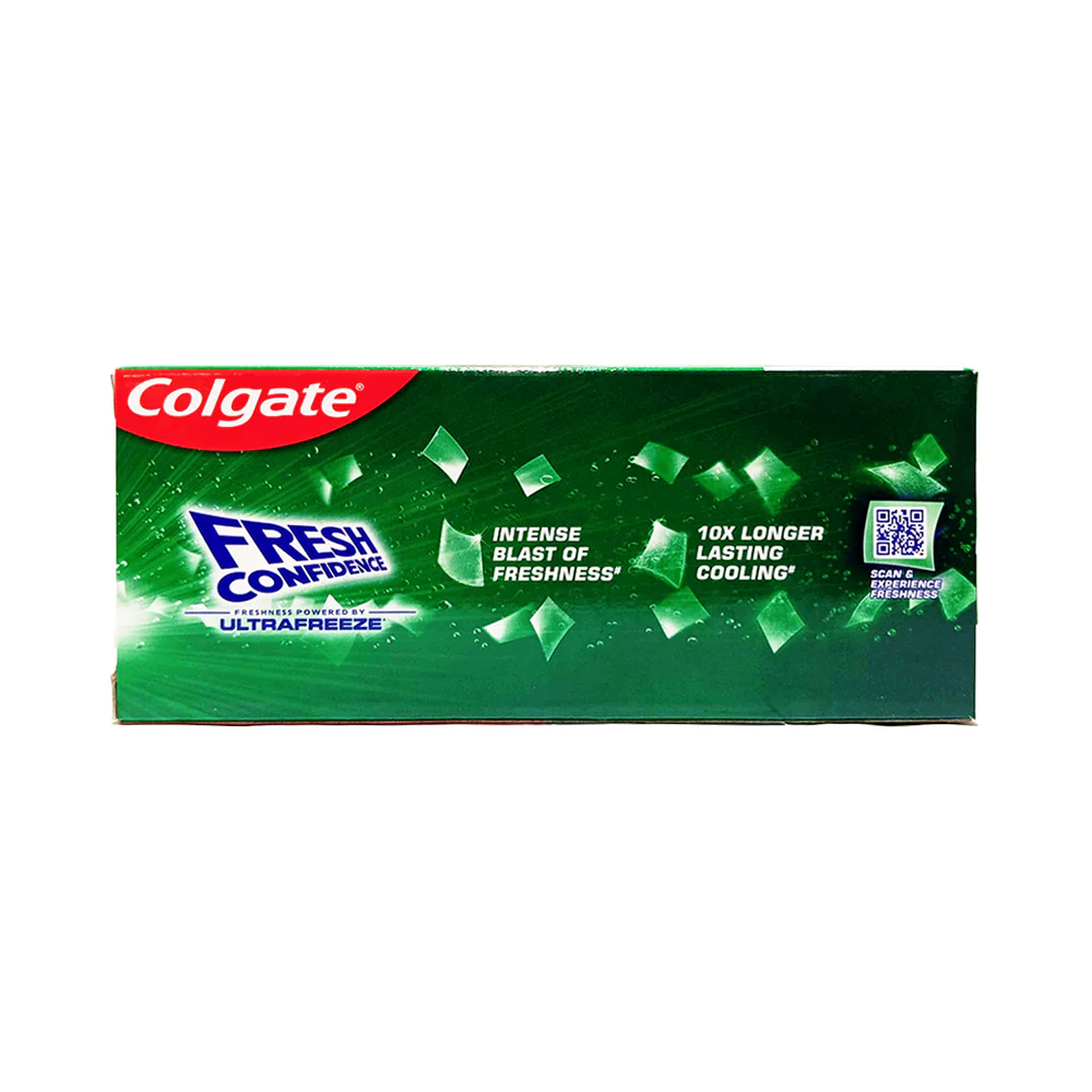 Colgate Toothpaste Fresh Confidence Cooling Crystal Cool Menthol Fresh 120g x 2's - Image 2