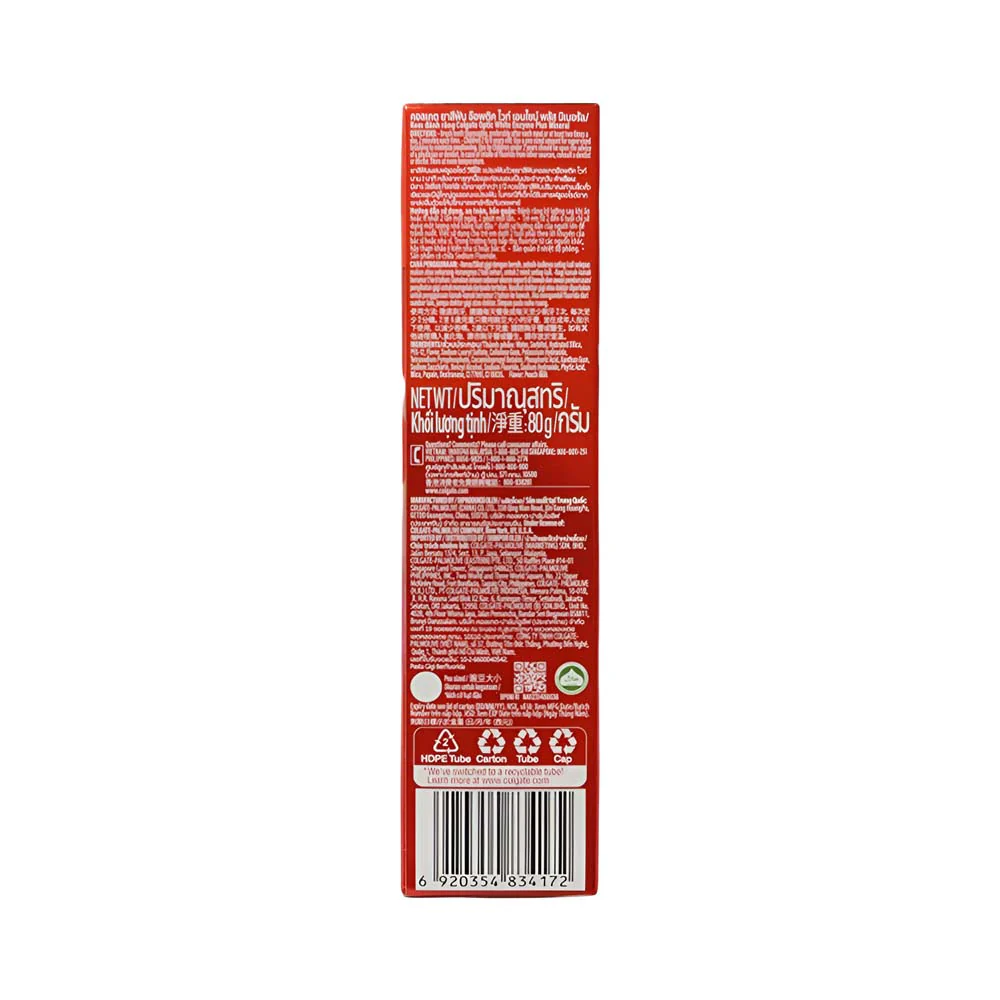 Colgate Toothpaste Optic White Natural Enzyme 80g - Image 2