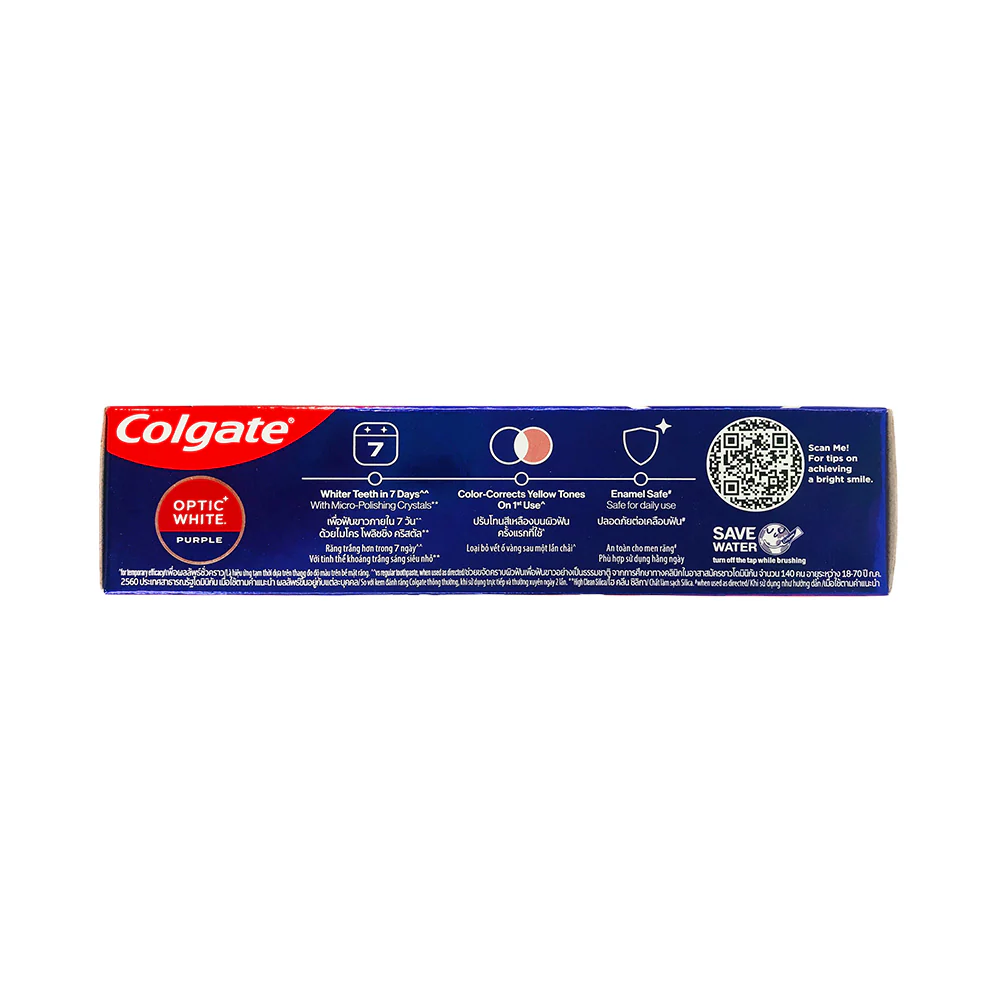 Colgate Toothpaste Optic White Purple - Image 6