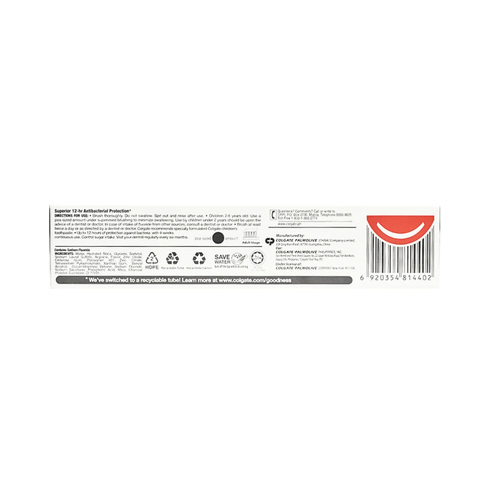 Colgate Total Toothpaste Charcoal Deep Clean 150g - Image 2