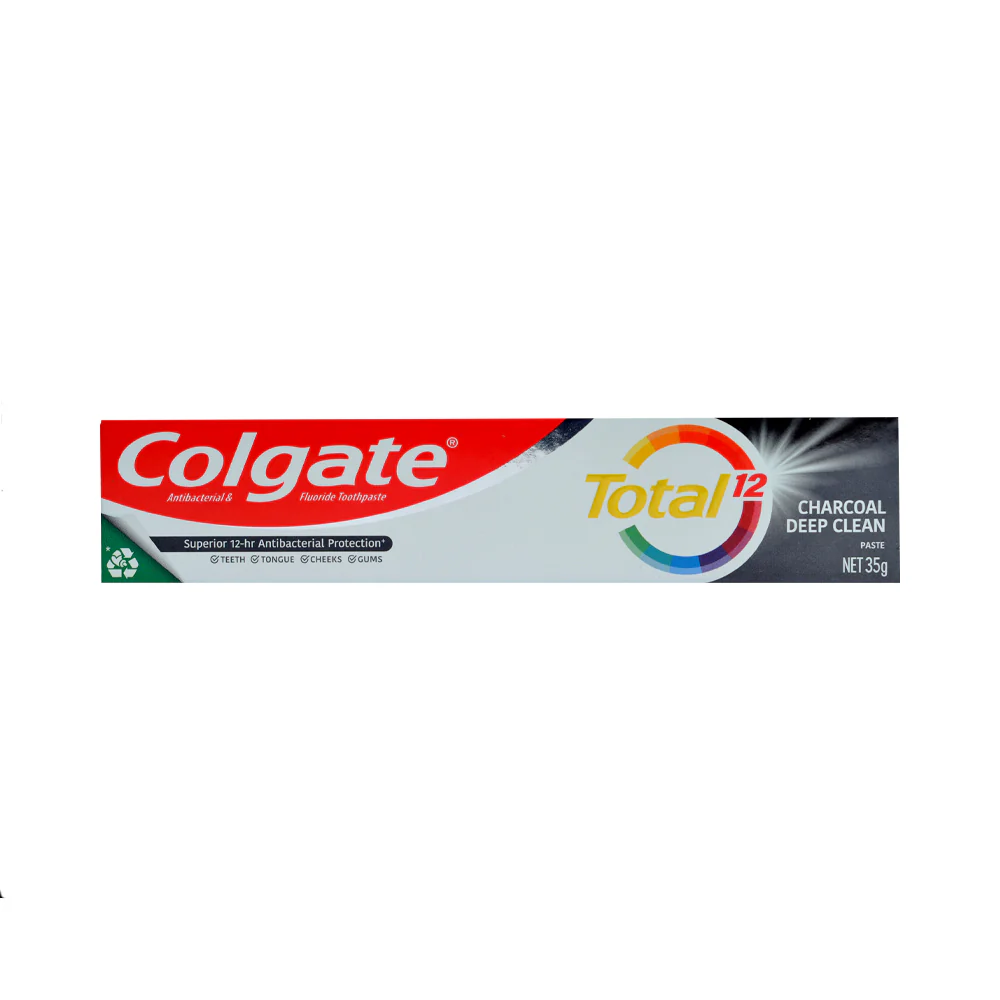 Colgate Total Toothpaste Charcoal Deep Clean 35g - Image 2