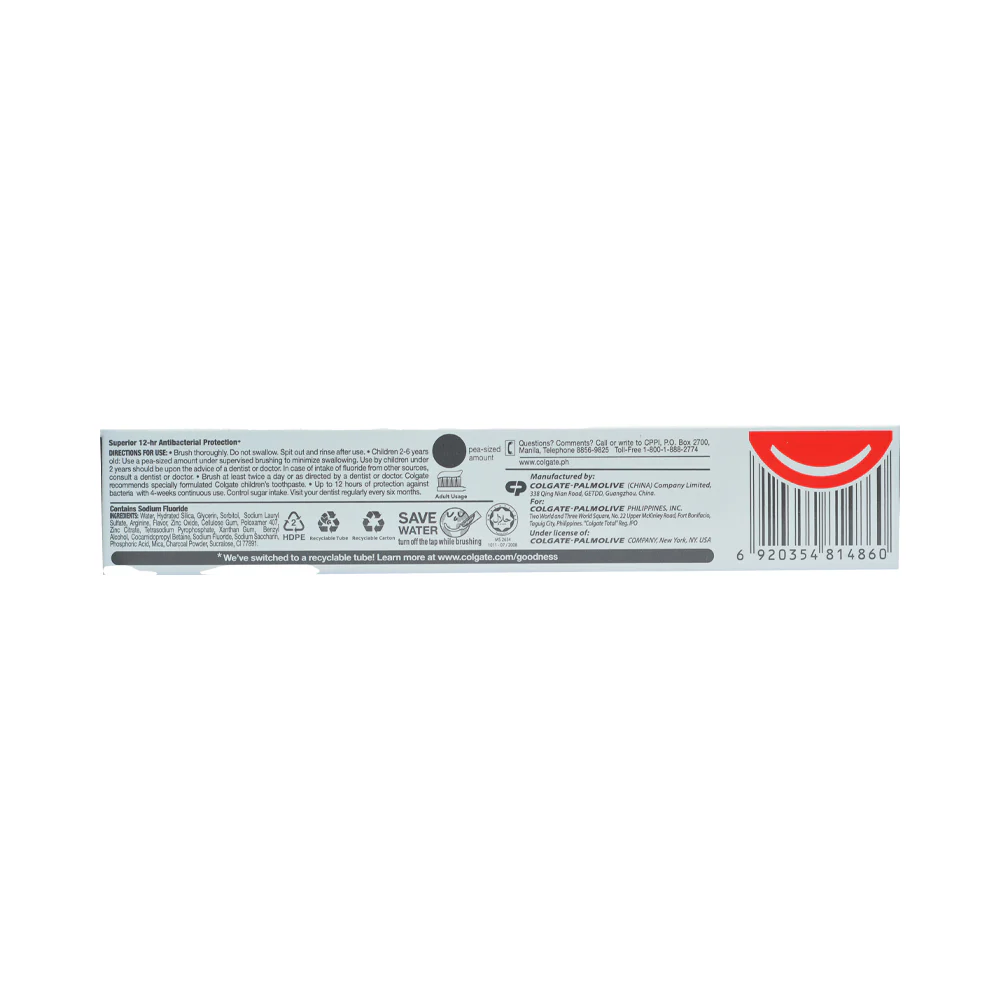 Colgate Total Toothpaste Charcoal Deep Clean 35g - Image 3