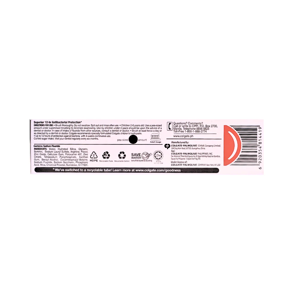 Colgate Total Toothpaste Charcoal Deep Clean 80g - Image 2